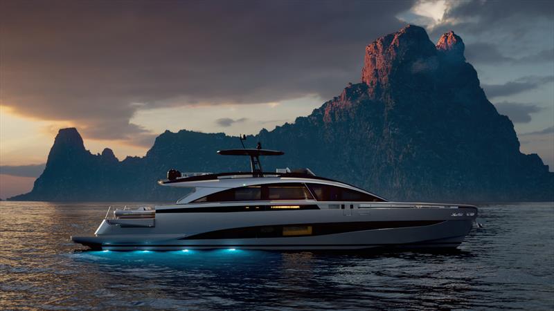 Pershing GTX90 - photo © Pershing