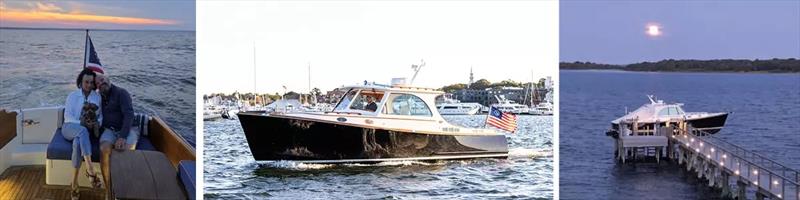 Ed Tarbox, owner of Katerina, a Hinckley Picnic Boat 37 - photo © Hinckley Yachts