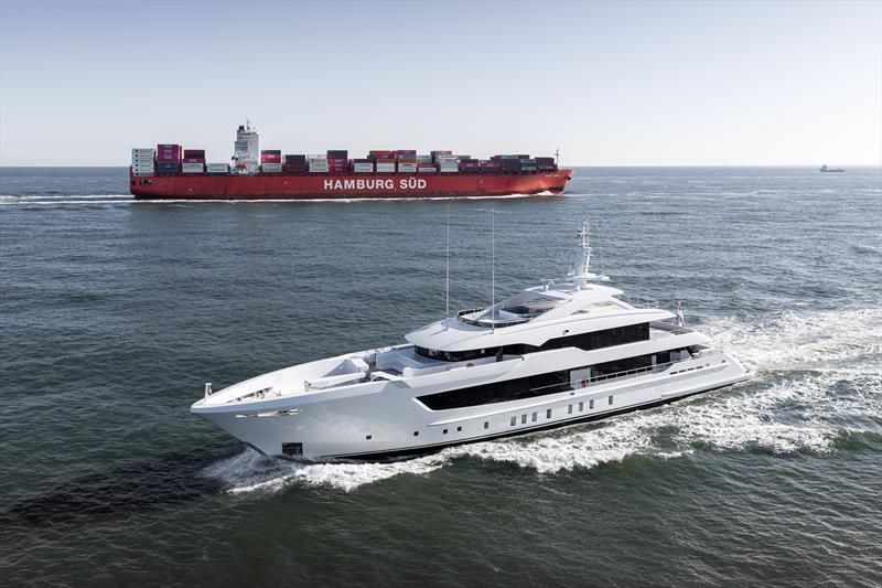 55-metre motor yacht Pa'lante (YN 21055) - photo © Ruben Griffioen