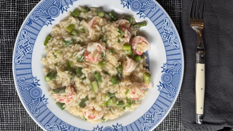 Shrimp risotto - photo © Laura Domela