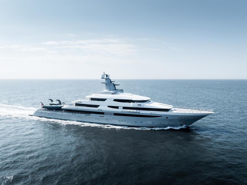 Oceanco delivers Draak photo copyright Oceanco taken at  and featuring the Power boat class