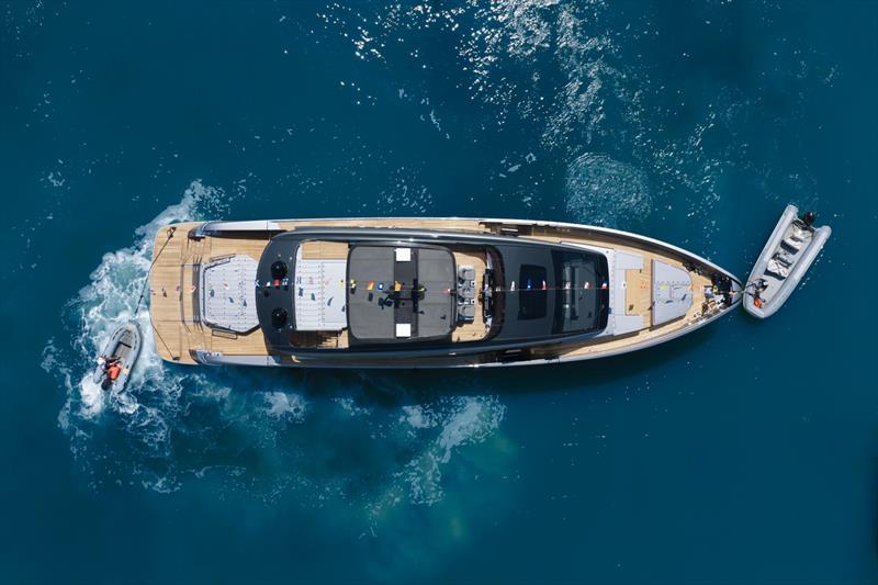 Pershing GTX90 Number01 - photo © Pershing Yachts