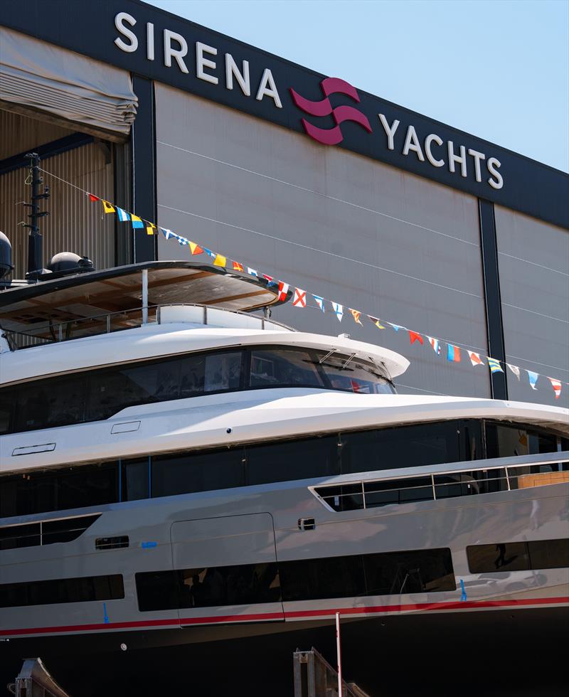 Sirena Yachts launches new flagship Sirena 118 - photo © Sirena Yachts