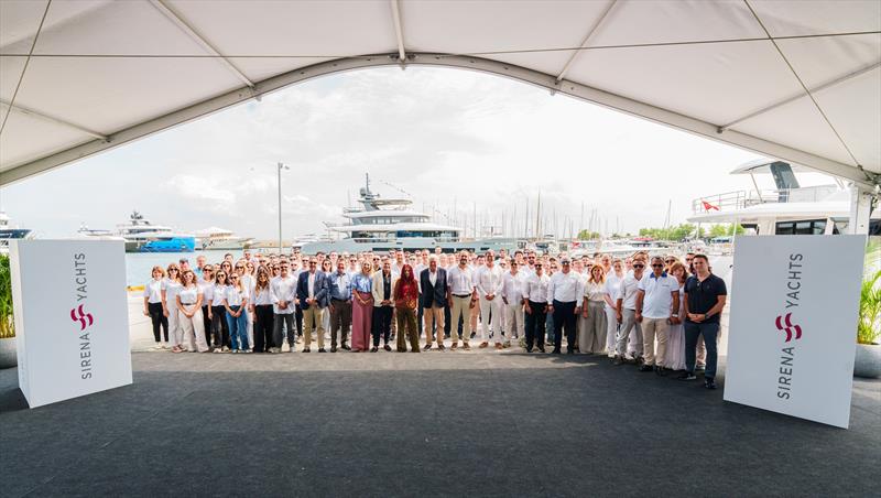 Sirena Yachts launches new flagship Sirena 118 - photo © Sirena Yachts