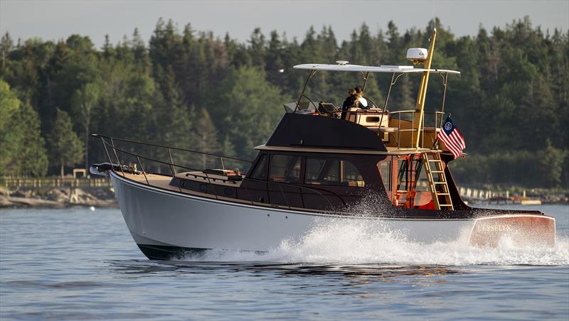 Hood 42 LM - photo © Lyman-Morse Boatbuilding