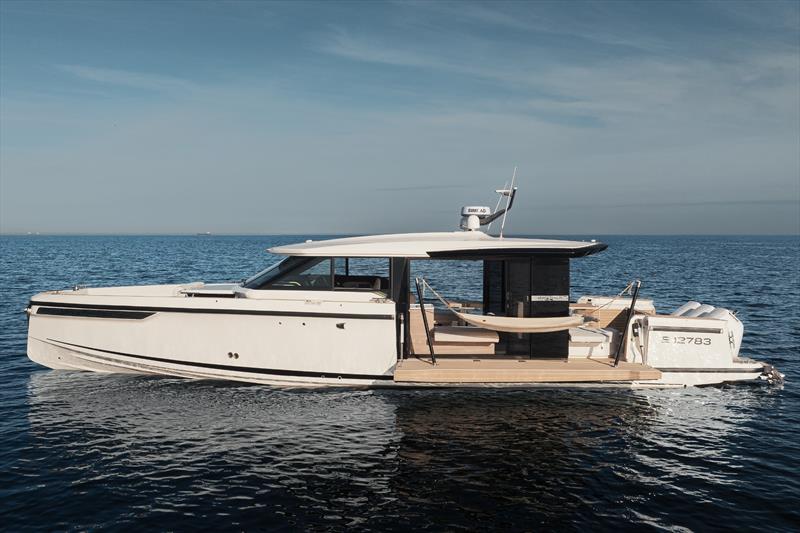 Saxdor 460 GTC photo copyright Saxdor Yachts  taken at  and featuring the Power boat class