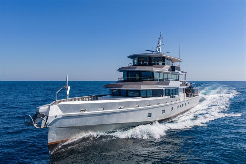 CANOA, 49.9-metre Explorer - photo © Humphreys Yacht Design