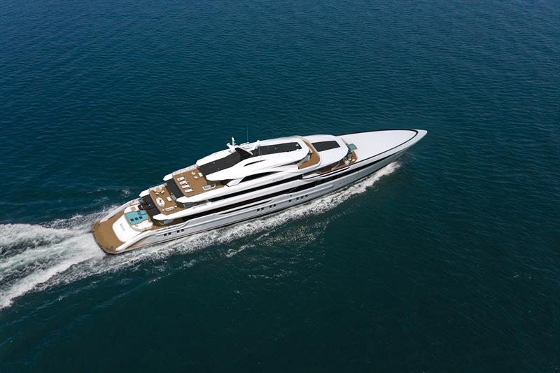 Bilgin 82-metre flagship Project Bond - photo © Bilgin Yachts