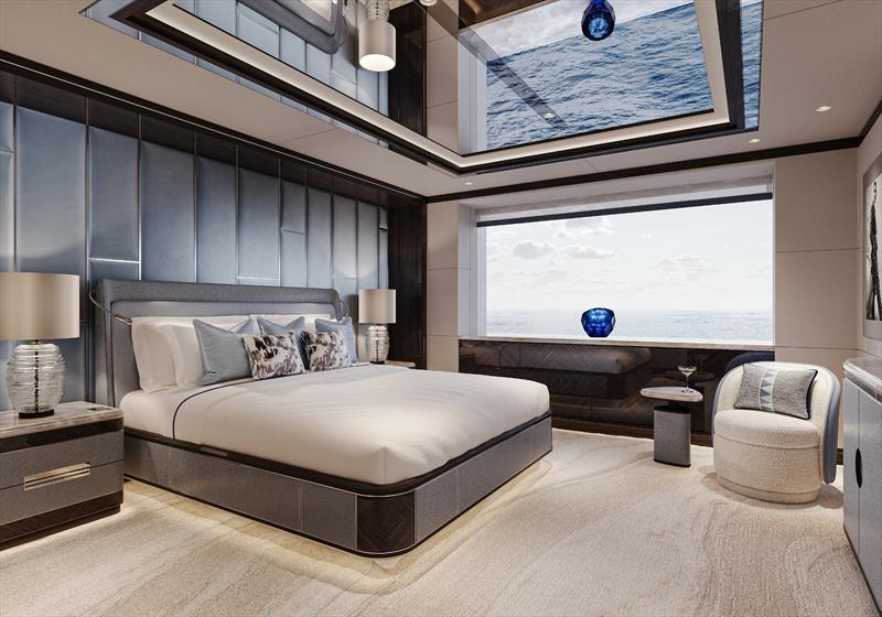 Bilgin 82-metre flagship Project Bond - Guest Cabin - photo © Bilgin Yachts