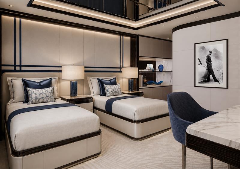 Bilgin 82-metre flagship Project Bond - Twin Cabin - photo © Bilgin Yachts