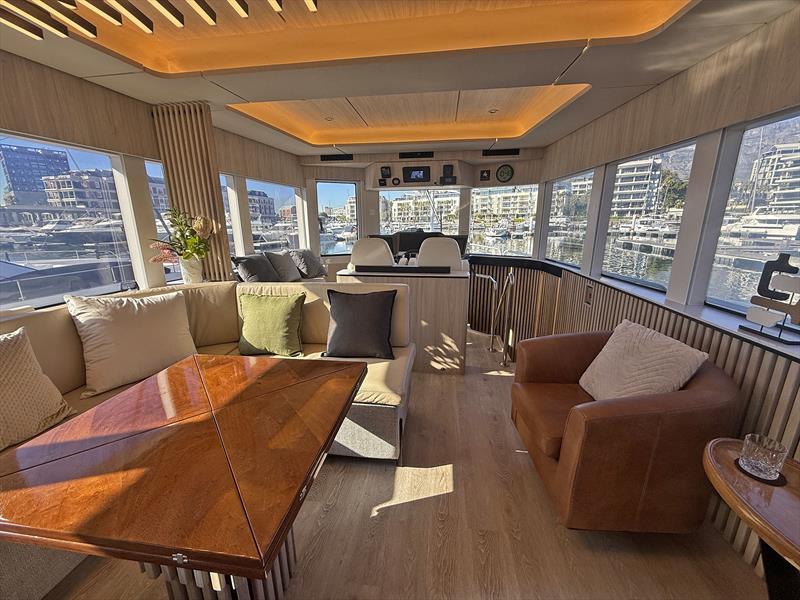 Askari 65 Long Range Cruiser - Galley Salon - photo © Askari Yachts
