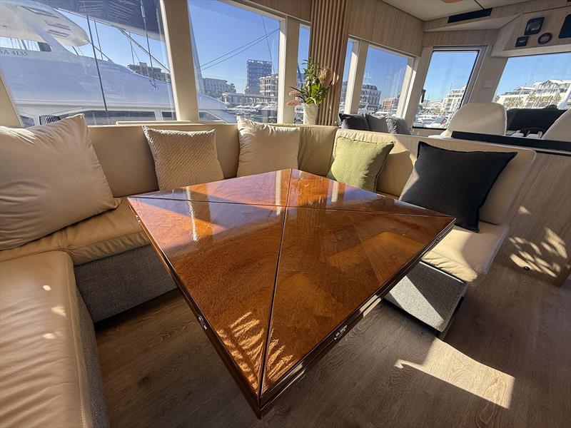 Askari 65 Long Range Cruiser - Galley Salon - photo © Askari Yachts