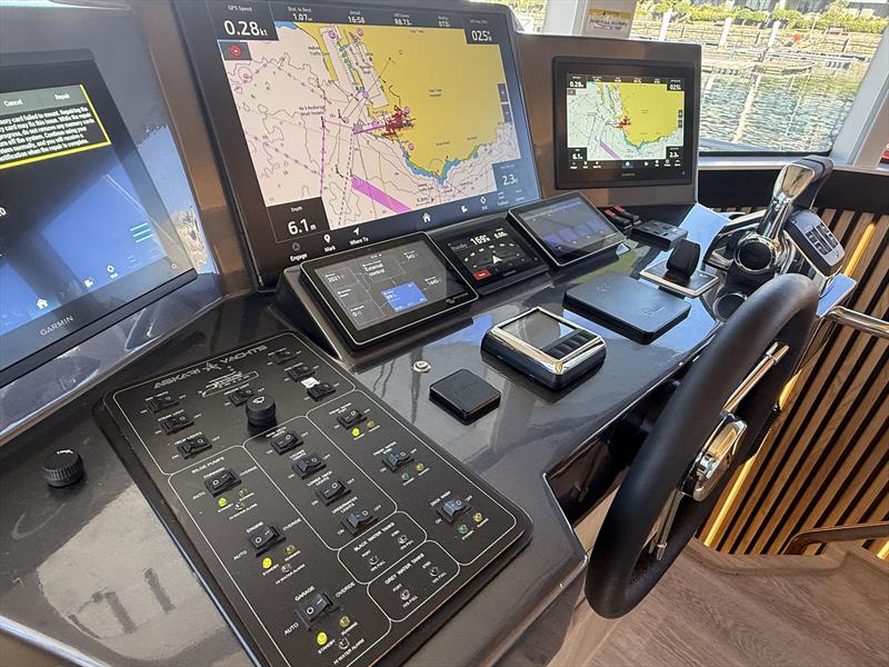 Askari 65 Long Range Cruiser - Helm Station - photo © Askari Yachts