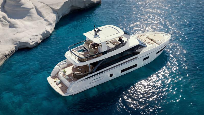 Azimut Fly 70 - photo © Azimut Yachts