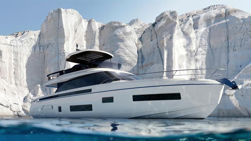 Azimut Fly 70 - photo © Azimut Yachts