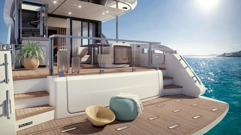 Azimut Fly 70 - photo © Azimut Yachts