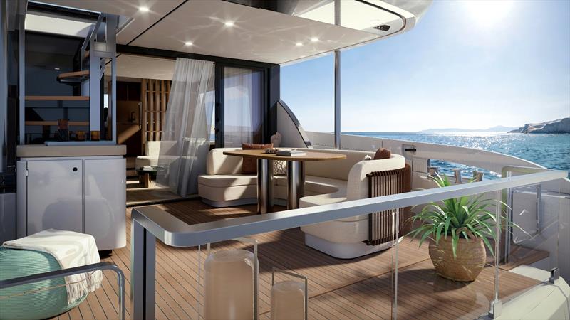 Azimut Fly 70 - photo © Azimut Yachts
