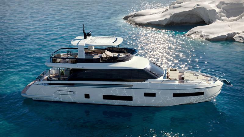 Azimut Fly 70 - photo © Azimut Yachts