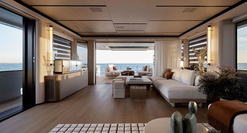 Magellano 27M - Salon - photo © Azimut Yachts