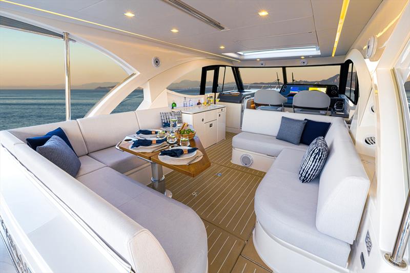 Riviera 4300 Sports Express - Sports Deck photo copyright Riviera Australia taken at  and featuring the Power boat class