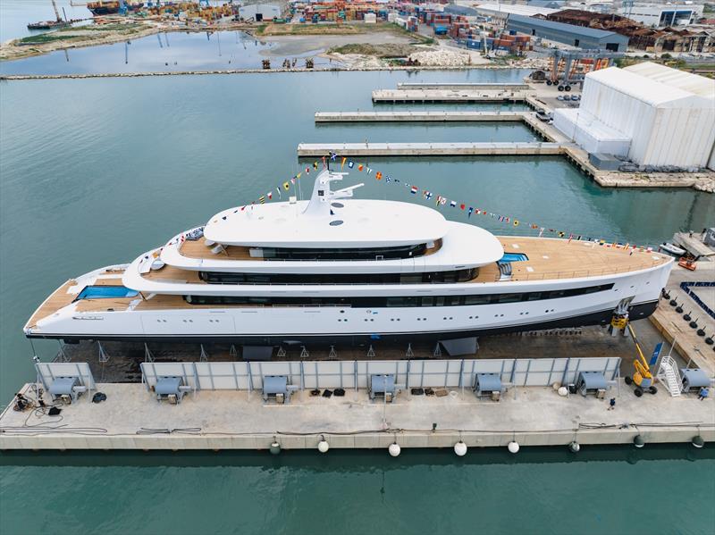ISA Custom 80m M/Y Belita - photo © ISA Yachts