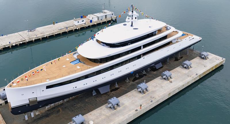 ISA Custom 80m M/Y Belita photo copyright ISA Yachts taken at  and featuring the Power boat class