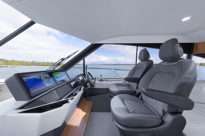 Helm seats ont eh Maritimo S50 - just be there!!! - photo © Maritimo