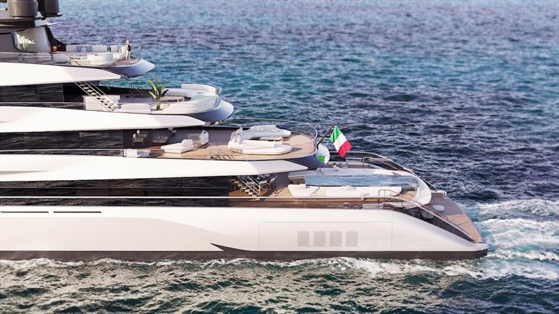 Essence 82m photo copyright ISA Yachts taken at  and featuring the Power boat class