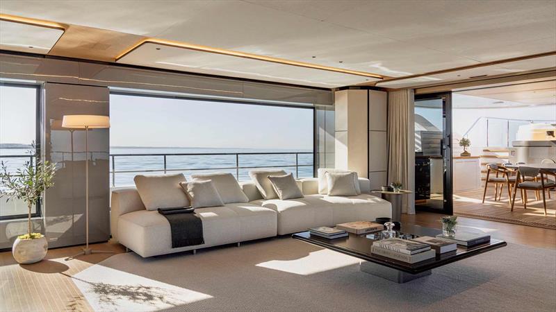 Azimut Grande 44m - Main salon - photo © Azimut Yachts