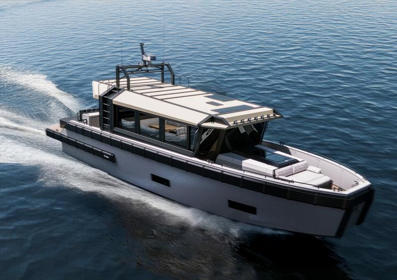 Arksen 55 photo copyright Arksen taken at  and featuring the Power boat class