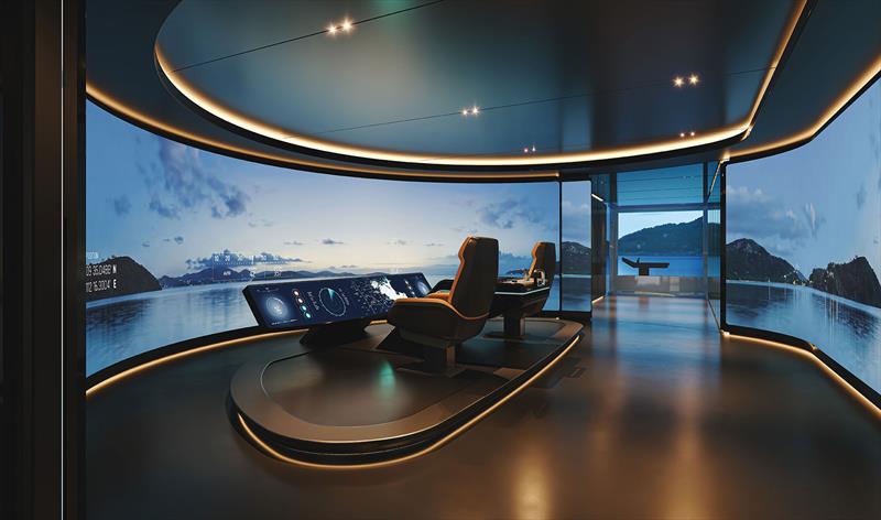 Feadship 115-metre concept design HIVE - Command Center - photo © Feadship