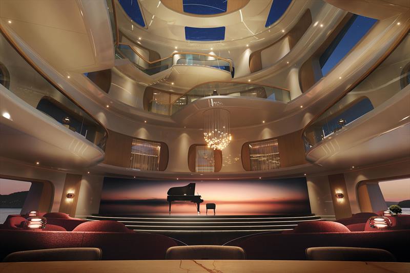 Feadship 115-metre concept design HIVE - FWD Stage - photo © Feadship
