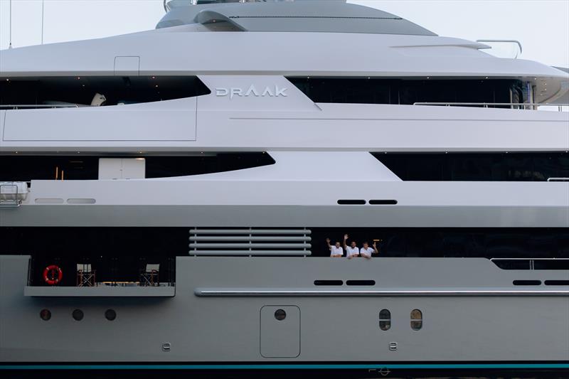 Draak at FLIBS - photo © Oceanco