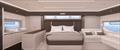 Aquila 50 Yacht - Master cabin view front