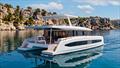 Solar-electric catamaran PY60 - Rendering