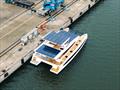 First solar-electric PY60 catamaran