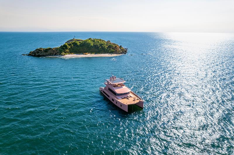 VisionF 80 photo copyright VisionF Yachts taken at  and featuring the Power Cat class