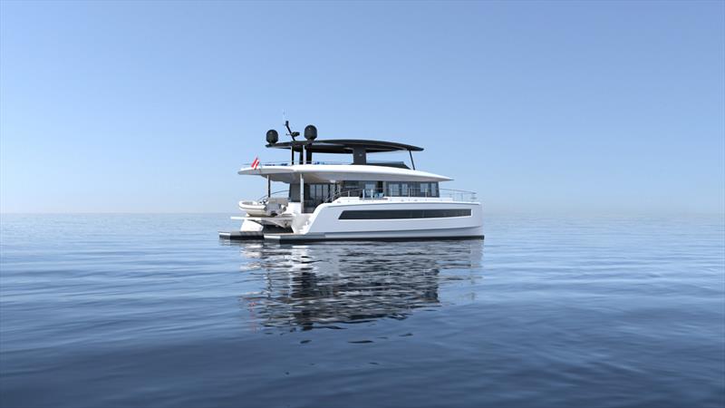 Silent 62 3-Deck Solar Electric Catamaran photo copyright Silent-Yachts taken at  and featuring the Power Cat class