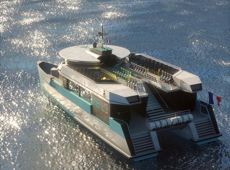 Prometeo photo copyright Green Navy taken at  and featuring the Power Cat class