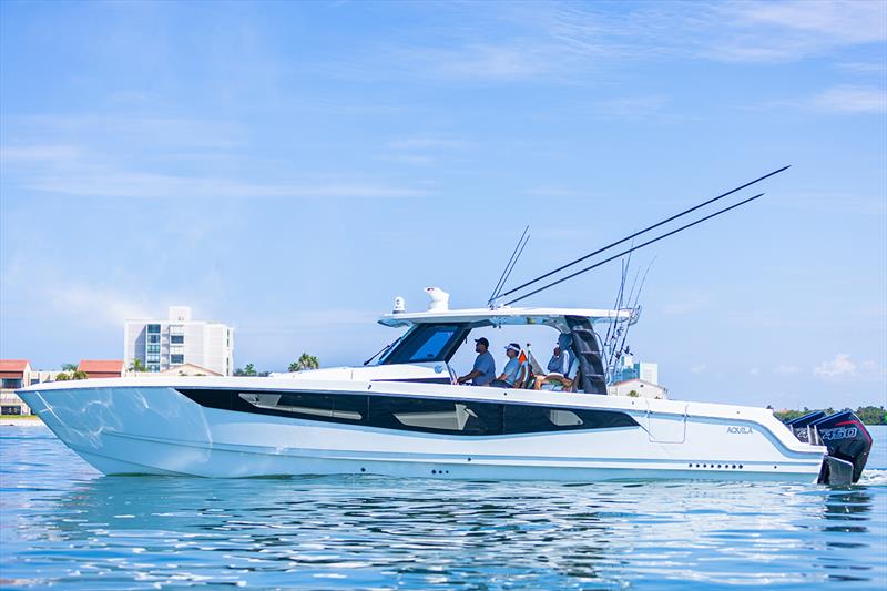 The Aquila 47 Molokai photo copyright Aquila Power Catamarans taken at  and featuring the Power Cat class