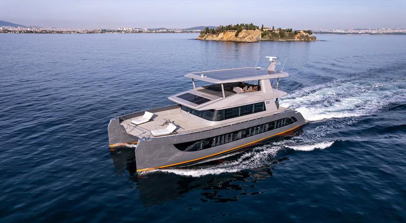 VisionF 82 photo copyright VisionF Yachts taken at  and featuring the Power Cat class