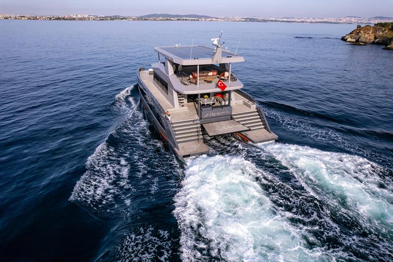 VisionF 82 photo copyright VisionF Yachts taken at  and featuring the Power Cat class