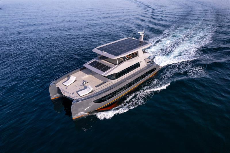 VisionF 82 photo copyright VisionF Yachts taken at  and featuring the Power Cat class