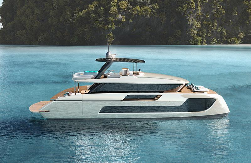 Sunreef 77 Ultima photo copyright Sunreef Yachts taken at  and featuring the Power Cat class