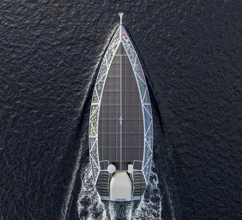 Spirit top view photo copyright Sovereign Ships taken at  and featuring the Power Cat class