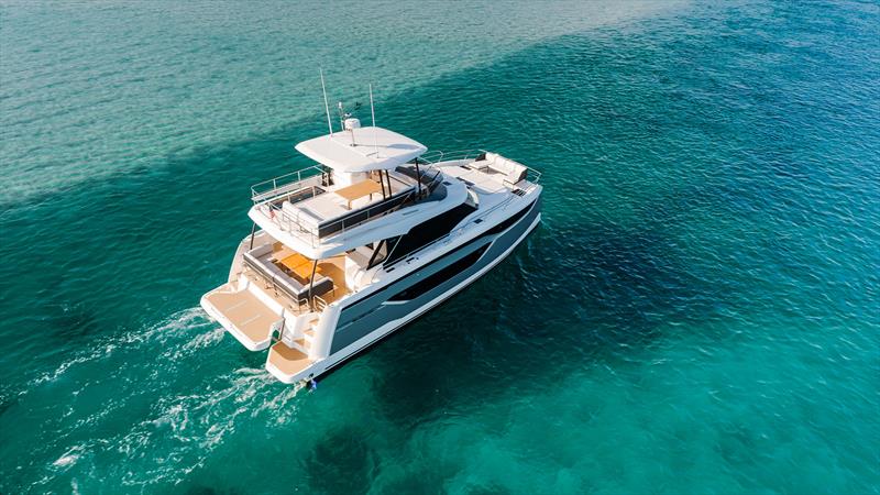 Prestige M-line debuts in Asia-Pacific photo copyright Prestige Yachts taken at  and featuring the Power Cat class