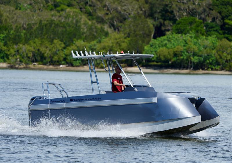 Tomahawk photo copyright Blue Diamond Marine taken at  and featuring the Power Cat class