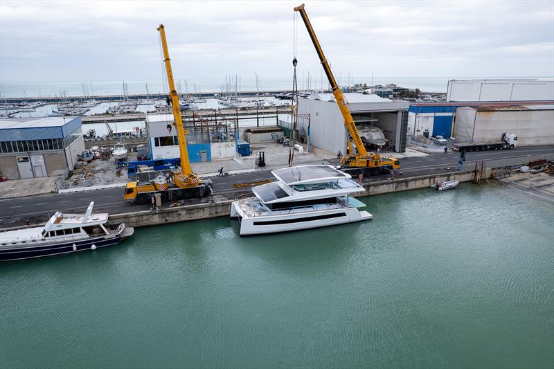 3-Deck Silent 62 launch photo copyright Silent Yachts taken at  and featuring the Power Cat class