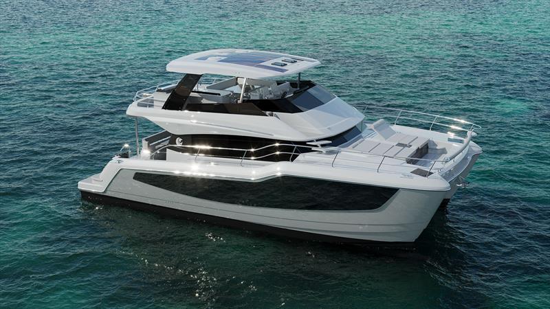 Aquila 50 Yacht Power Catamaran photo copyright Aquila Power Catamarans taken at  and featuring the Power Cat class