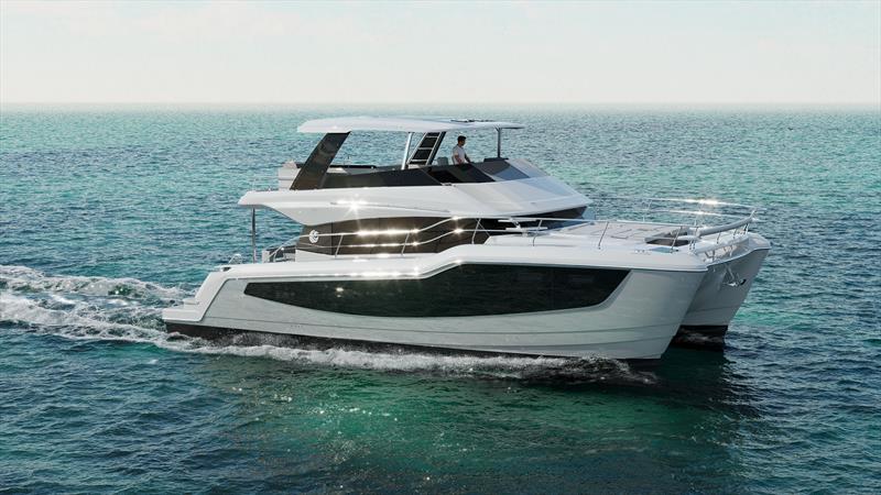 Aquila 50 Yacht Power Catamaran photo copyright Aquila Power Catamarans taken at  and featuring the Power Cat class